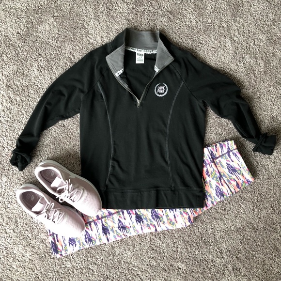 VS PINK quarter zip pullover - Picture 2 of 4